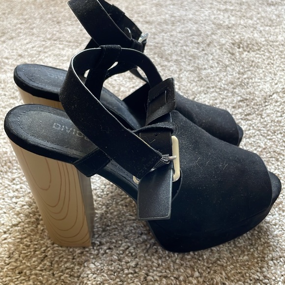 NEW Divided by H&M 5”chunky heel size 39 8.5 - Picture 2 of 7